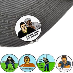 Artpreti Golf Ball Marker with a Standard Magnetic Hat Clip, Just Tap It in - Funny Golf Ball Marker Hat Clip for Men Women, Premium Golf Gifts Golf Accessories for Golf Lovers…