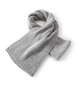 villand 100% cashmere scarf for women, lightweight cashmere pashmina wrap scarf (gray)