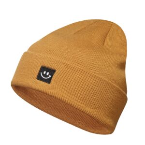 Paladoo Black/Camel Beanie Hat 2Pack