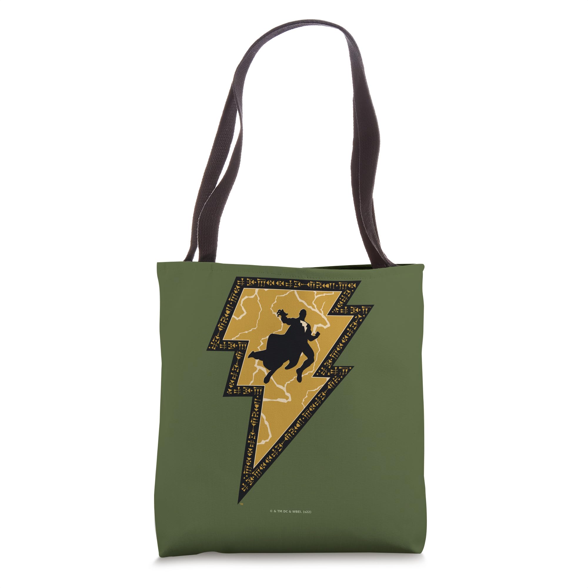 Black Adam The Big Bolt Tote Bag