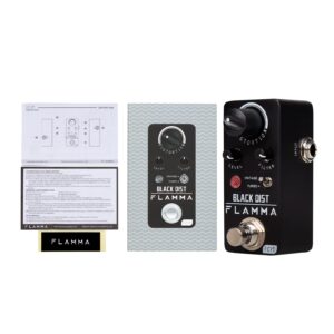 FLAMMA FC19 Distortion Pedal Electric Guitar Effects Pedal with Warm Vintage Tone True Bypass