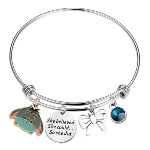 faadbuk eeyore bracelet eeyore lover gift she believed she could so she did inspiration gift for her (donkey bracelet)