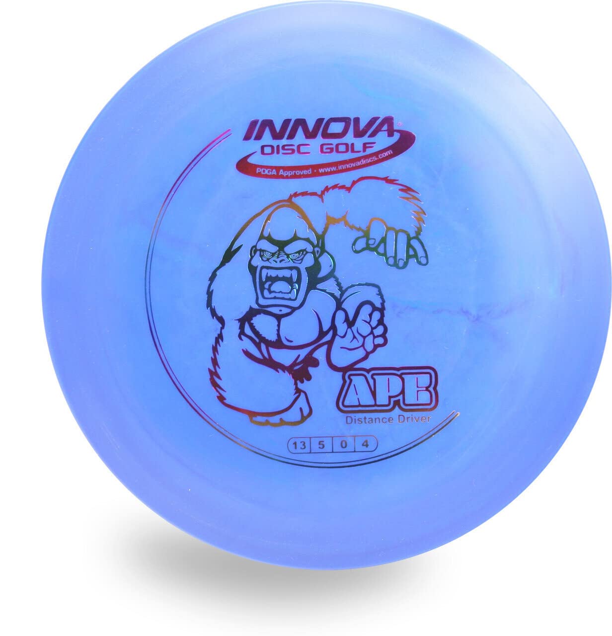 Innova Ape (DX) Distance Driver Golf Disc, Pick Weight/Color [Stamp & Exact Color May Vary] Blue (Light) 175-176 Grams