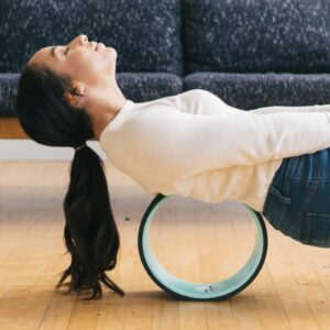 Chirp Wheel+ Foam Roller for Back Pain Relief, Muscle Therapy, and Deep Tissue Massage 10 and 12 Inch