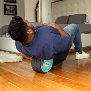 Chirp Wheel+ Foam Roller for Back Pain Relief, Muscle Therapy, and Deep Tissue Massage 10 and 12 Inch