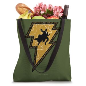 Black Adam The Big Bolt Tote Bag