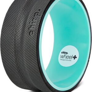 Chirp Wheel+ Foam Roller for Back Pain Relief, Muscle Therapy, and Deep Tissue Massage 10 and 12 Inch