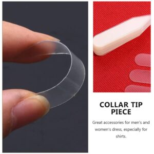 Cabilock 300pcs Plastic Collar suit collar stays clear collar stays collar plastic support Stays For Men