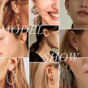 30 Pairs Gold Earrings Set for Women, Fashion Pearl Chain Link Stud Drop Dangle Earrings Multipack Hoop Earring Packs, Hypoallergenic Earrings for Birthday Party Jewelry