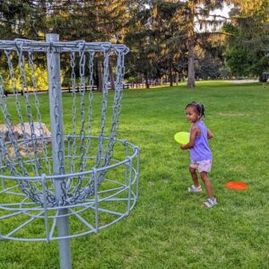 Triceratops Disc Golf Putter for Children | Ultra Lightweight | Made by Dino Discs (Egg Shell)