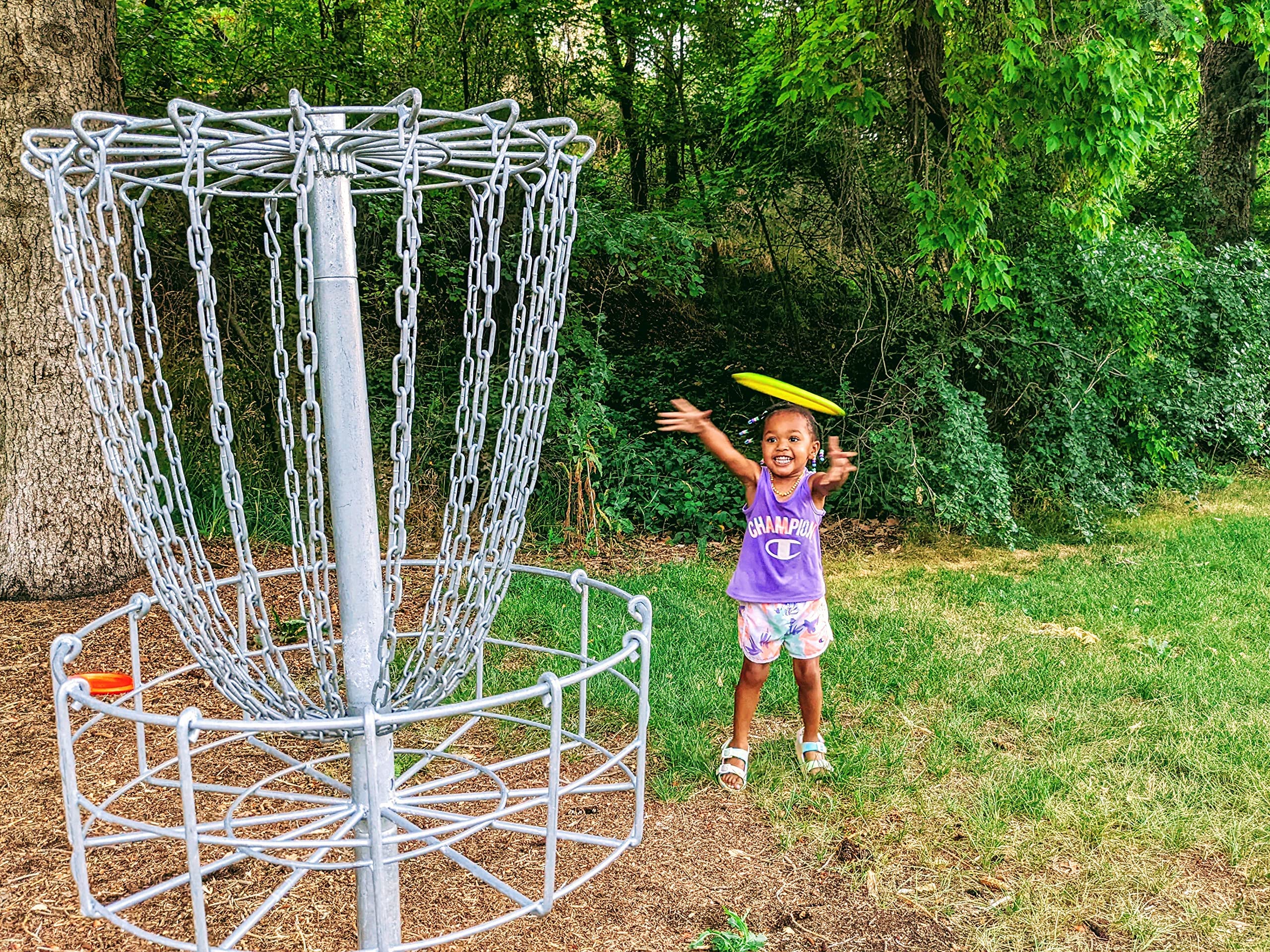 Triceratops Disc Golf Putter for Children | Ultra Lightweight | Made by Dino Discs (Egg Shell)