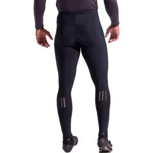 PEARL IZUMI Men's Thermal Cycling Tights, Water-Repellent & Insulated with Elite Levitate Chamois, Plus Safety Elements, Black, Large