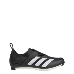 adidas Unisex The Indoor Sneaker, Black/White/White, 7.5 US Men