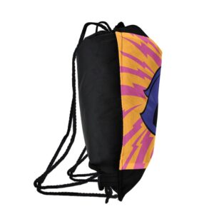 LOGOVISION Teen Titans Go! Raven Drawstring Backpack Sports Bag Sackpack 17" x 13", Perfect for Gym, Yoga or Practice