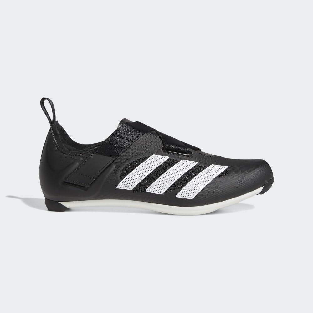 adidas Unisex The Indoor Sneaker, Black/White/White, 7.5 US Men