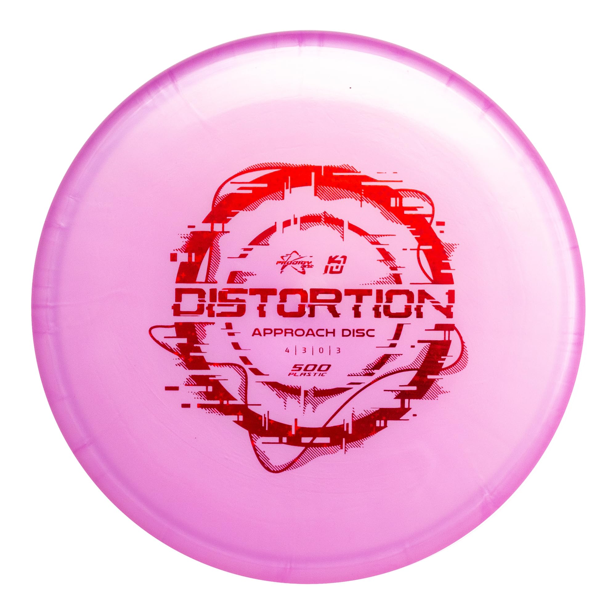 Prodigy Disc Kevin Jones 500 Distortion | Overstable Disc Golf Approach | 170-177g | Disc Golf Putter for Overstable Drives & Approach Shots | Kevin Jones Signature Disc | Colors May Vary