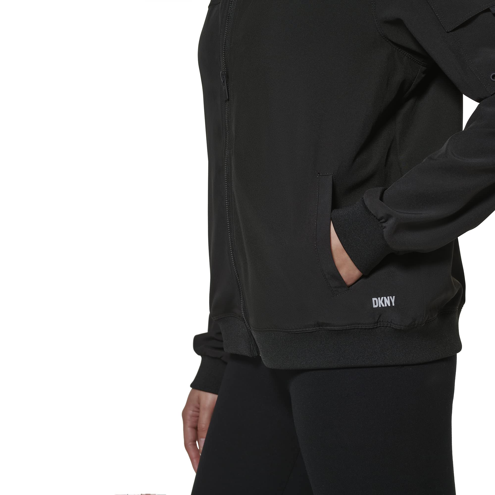 DKNY Sport Women's Jacket, Black, X-Large