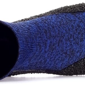 Joomra Mens Yoga Shoes Barefoot Dark Blue Size 11 Minimalist Zero Drop Multi-Purpose Barre Hospital Socks for Lady Pilates Grip Lifting Hiking Female Water Aqua Boating Trekking Tennis