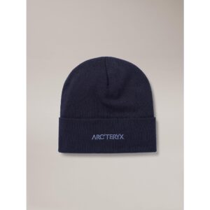 Arc'teryx Word Toque | Warm Toque Made from Recycled Materials | Black Sapphire, One Size