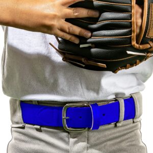 Franklin Sports unisex child apparel belts, Royal Blue, 22 to 42 US