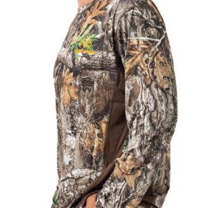 Realtree Max-7/Edge Camo Reversible Long Sleeve Performance Shirts for Hunting | Limited Edition