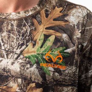 Realtree Max-7/Edge Camo Reversible Long Sleeve Performance Shirts for Hunting | Limited Edition