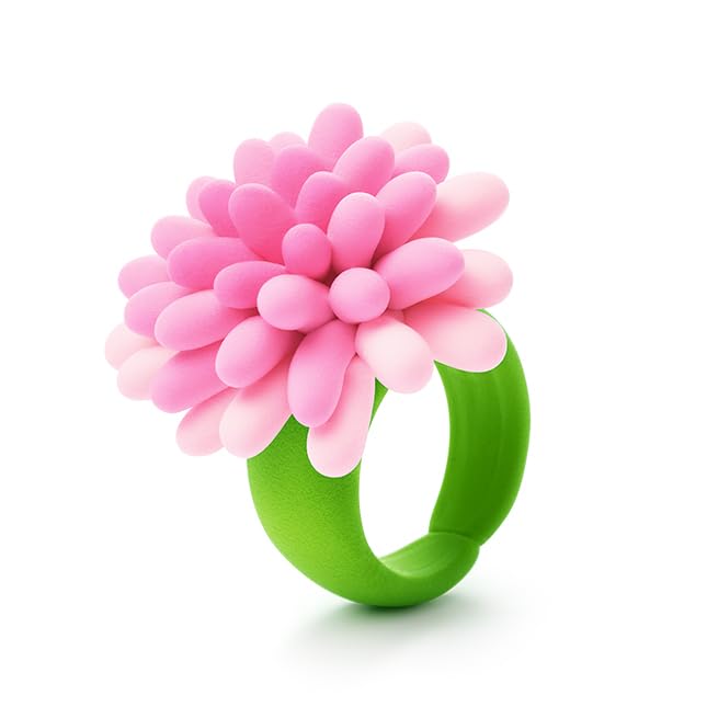 Hey Clay Bijou Rings: Bijou Flower Rings and Bijou Sweet Rings