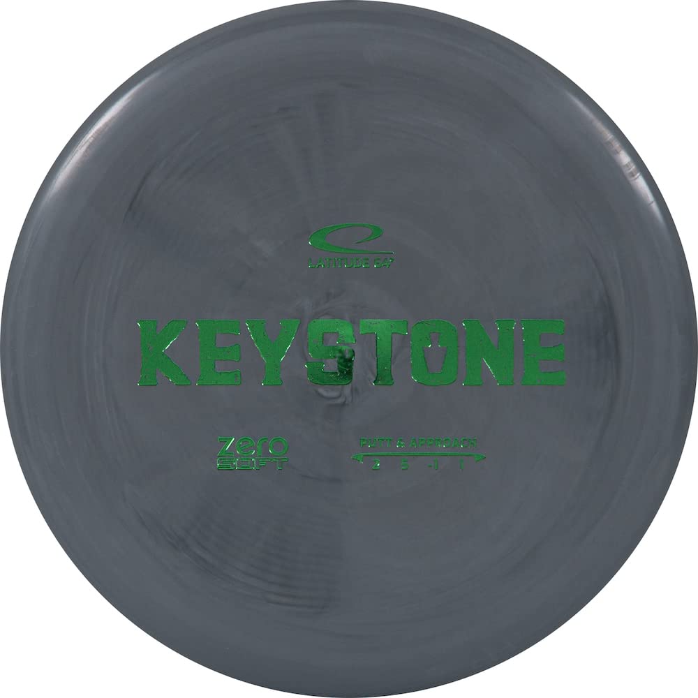 Latitude 64 Zero Line Soft Keystone Putt & Approach Golf Disc [Colors Will Vary] - 173-176g