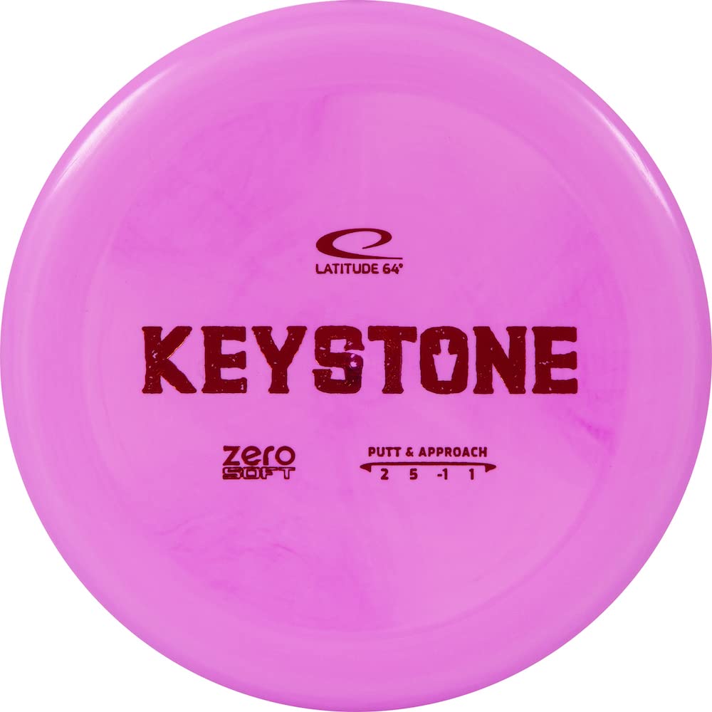 Latitude 64 Zero Line Soft Keystone Putt & Approach Golf Disc [Colors Will Vary] - 173-176g