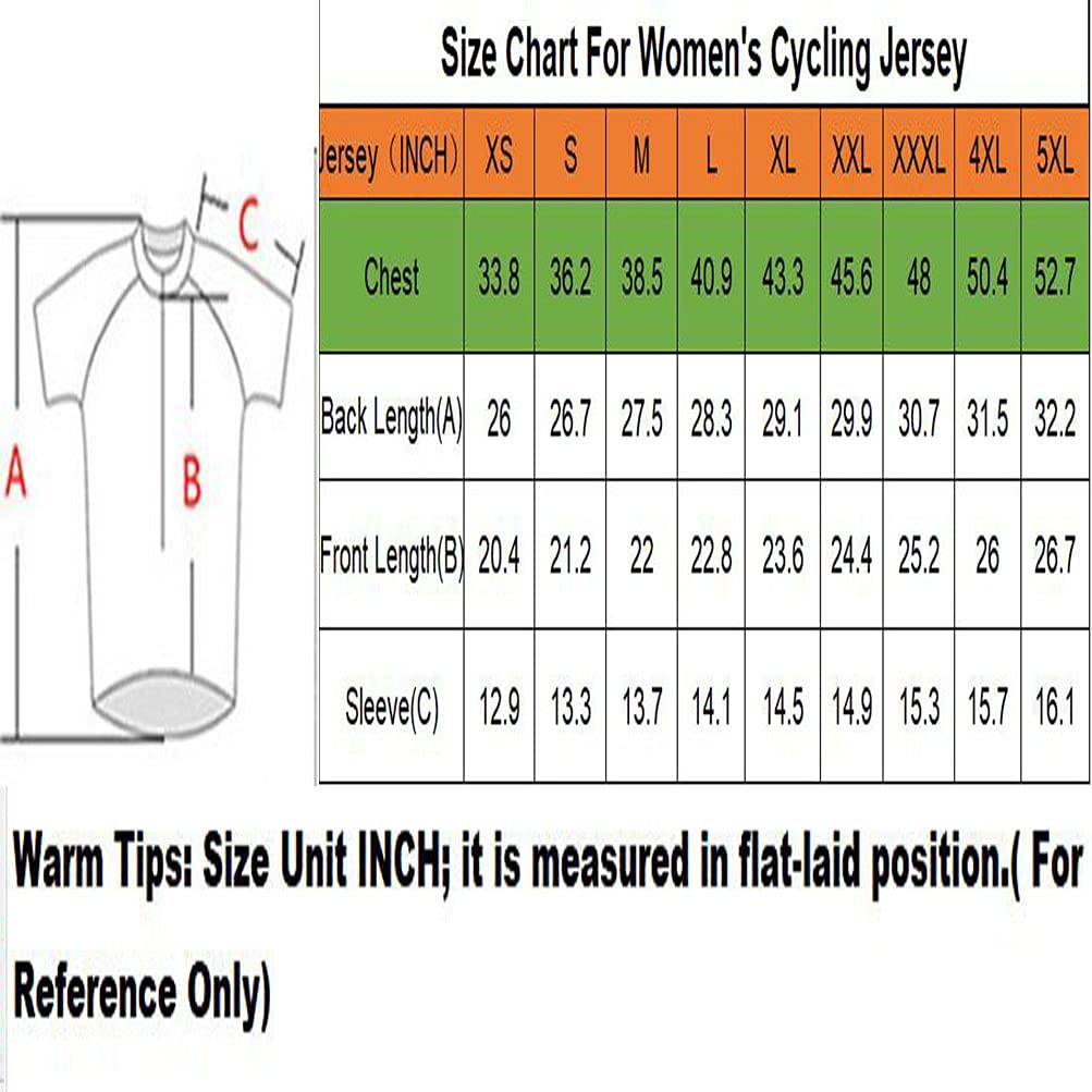 XUNQI Women's Cycling Jersey Short Sleeve Reflective with Rear Zippered Pocket Solid Pink Cycle Jersey Women Size M