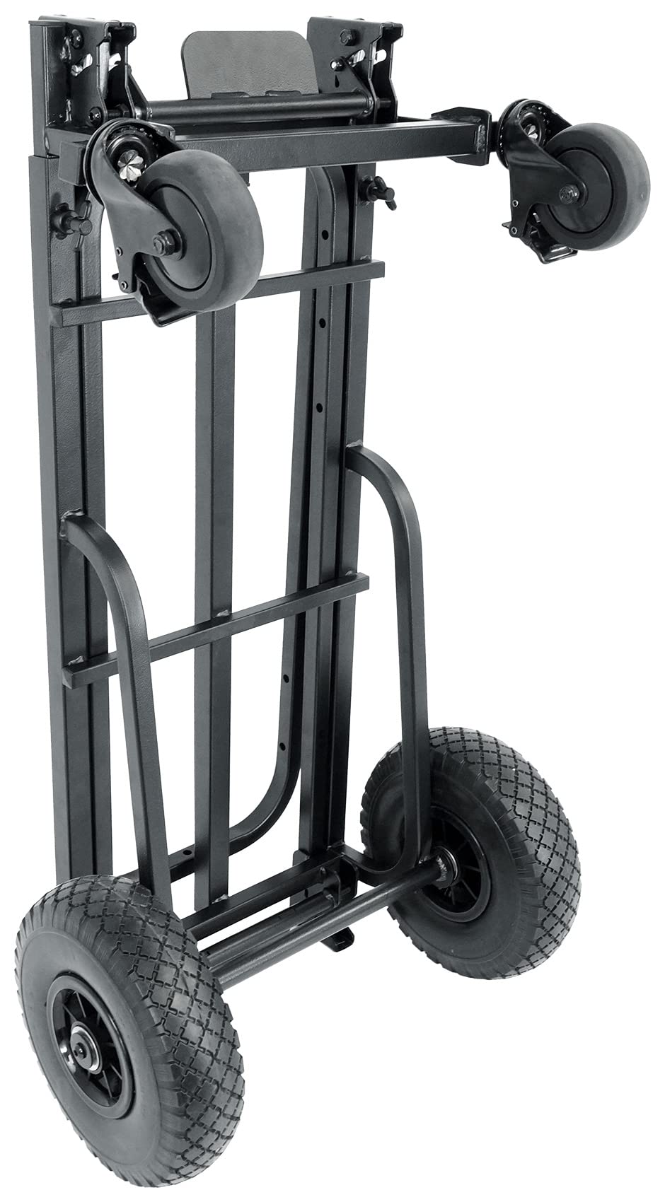 Rockville Rock Cart Pro DJ Equipment Transport Roller Car 700 LB Capacity Bundle with Rockville CART-Stand-Bag Tripod/Mic/Speaker Stand Bag