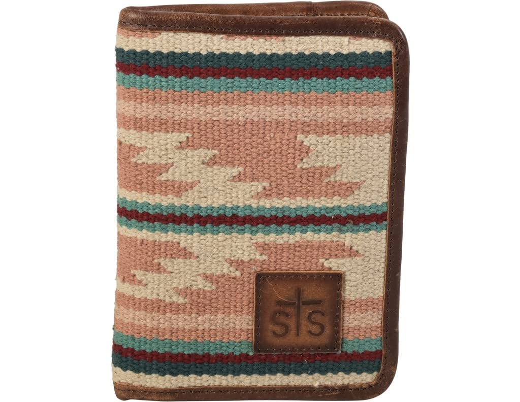 STS Ranchwear Women's Western Style Aztec Pattern Palomino Serape Creadit Card Holder Magnetic Wallet