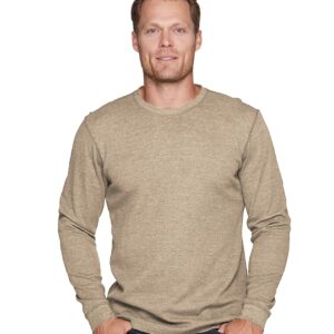 Colosseum Outdoors Men's Furnace Thermal Long Sleeve Shirt (Sequoia, Large)