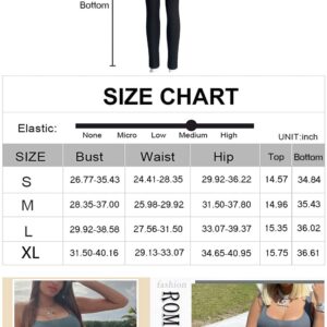 LICOBOD Casual Workout Sets 2 Piece Outfits for Women Ribbed Crop Tank Top High Waist Yoga Leggings Lounge Wear Tracksuit