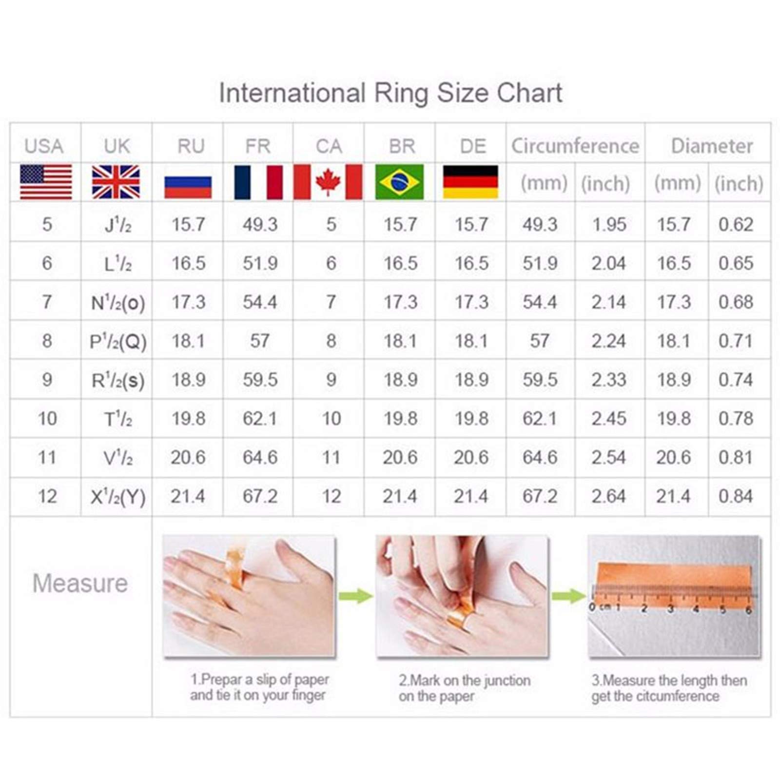 Stainless Steel Rings for Women Diamond Flower Crystal Zircon Ring Elegant Rhinestone Ring Jewellery Women Fashion Full Diamond Zircon Rings Luxury Elegant Wedding Rings Jewelry Gifts, 11