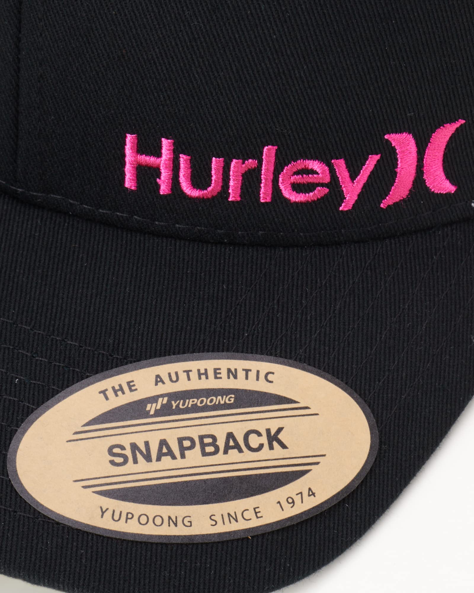 Hurley Men's Cap - Corp Snap Back Trucker Hat, Size One Size, Pink Glow