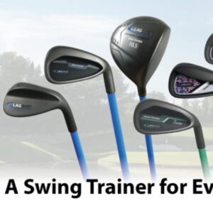 Lag Shot Driver + Wedge Combo™ (Right Handed) - Golf Swing Trainer Aid, Golf Digest's Editors' “Best Swing Trainer” of The Year! #1 Golf Training Aid of 2022, Free Video Series with PGA Teacher!