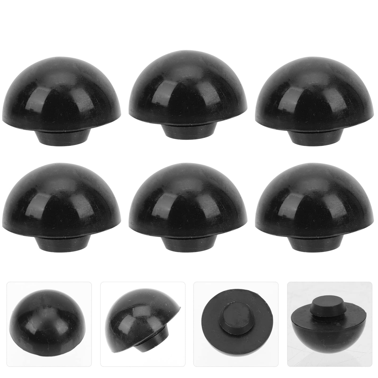 Generic Silicone Ethereal Drum Ethereal Drum Parts Hand Drums Foot Plug ethereal drum stand Foot Plugs: 6pcs