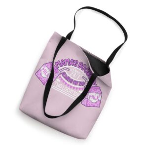 Mama's Boobery Milkshake Breast Milk Bar I Breastfeeding Tote Bag