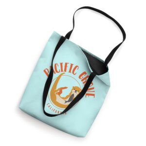 Pacific Grove California Sea Otter Design Tote Bag