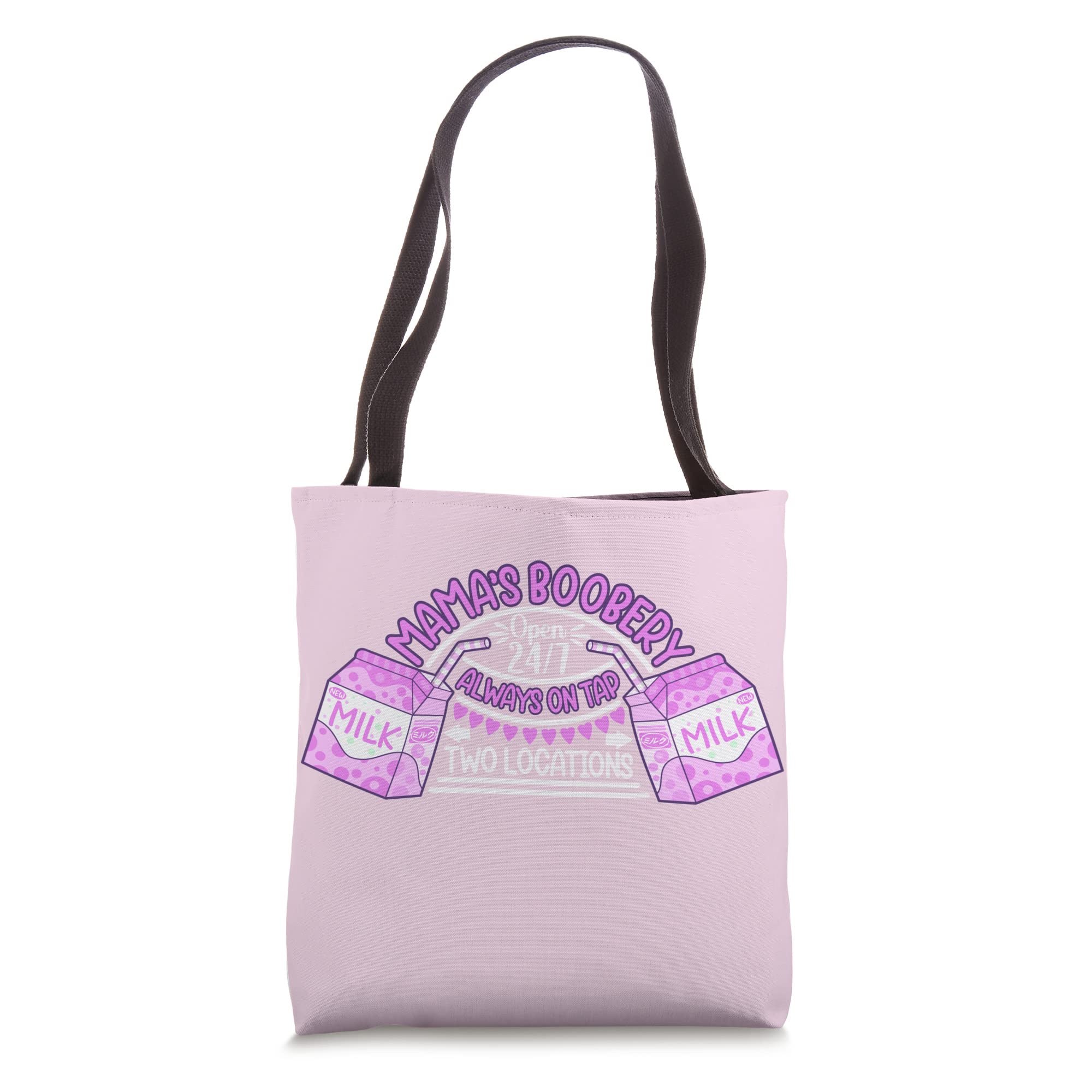 Mama's Boobery Milkshake Breast Milk Bar I Breastfeeding Tote Bag