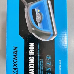 XCMAN Ski Snowboard Waxing Iron 120V 800W with Dimpled Base Plate and Good Thermosta High Temperature Control Accuracy