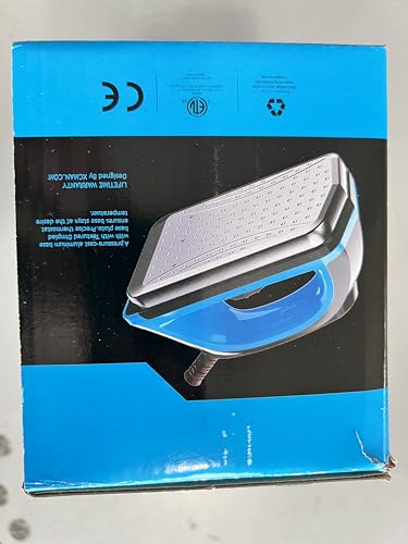 XCMAN Ski Snowboard Waxing Iron 120V 800W with Dimpled Base Plate and Good Thermosta High Temperature Control Accuracy