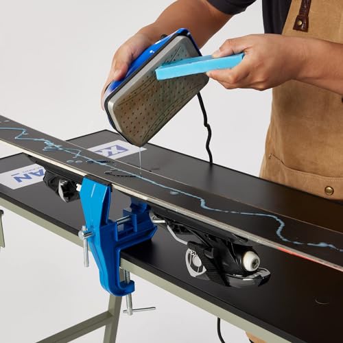 XCMAN Ski Snowboard Waxing Iron 120V 800W with Dimpled Base Plate and Good Thermosta High Temperature Control Accuracy