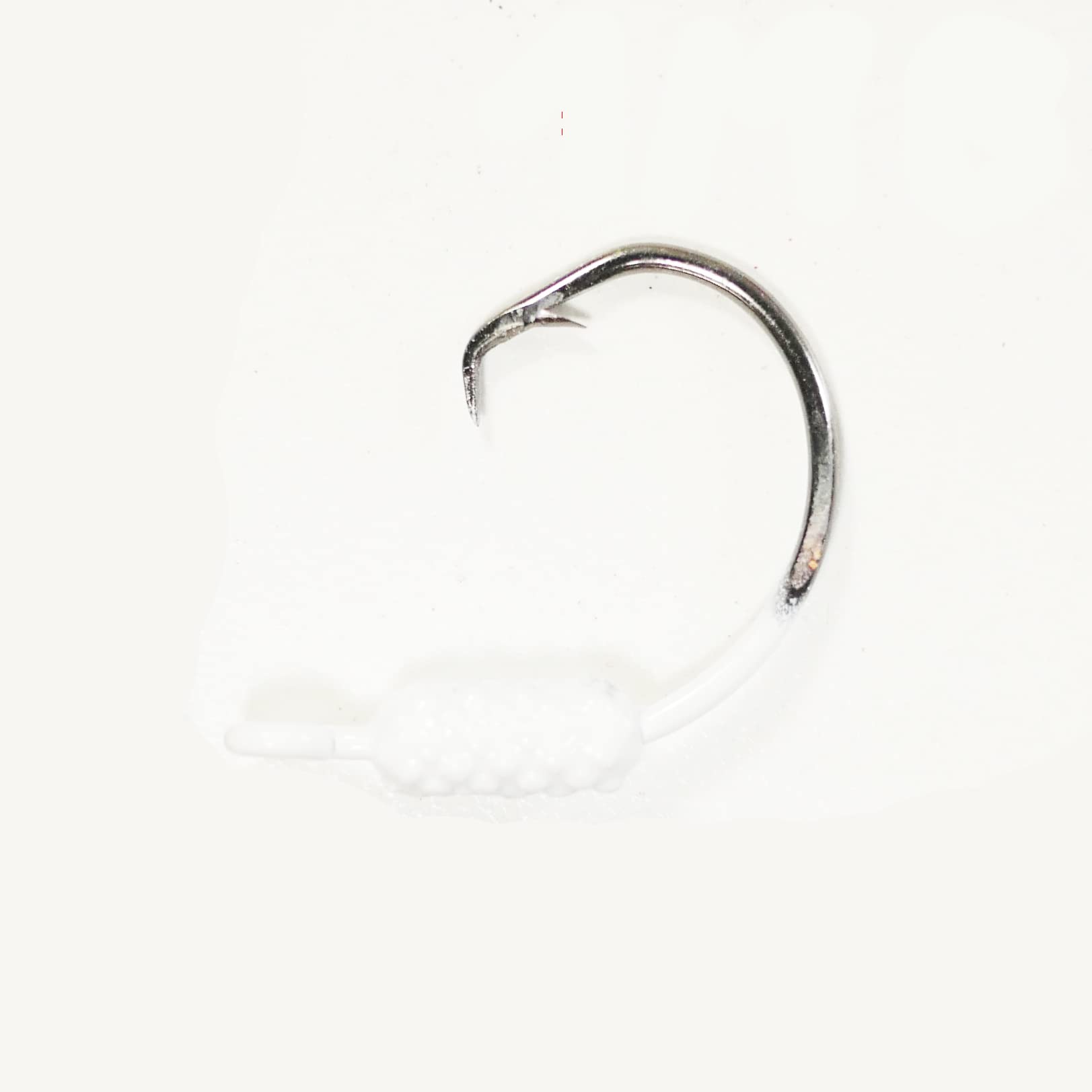 Yellowtail Snapper Weighted Circle Hook Jigs - (White) 4/0 Hook - 1/16 oz - 25 Pack