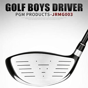 Kids Golf Putter Right Handed Titanium Alloy Head Children Golf Drivers Wood Iron Pole Carbon Shaft Golf Club Wood (Driver,Age 6-8)