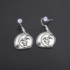 The Owl House Inspired Moony and The Collector Earring Gal Pals Gift ENA and The Owl House Gift (Moony Earrings)