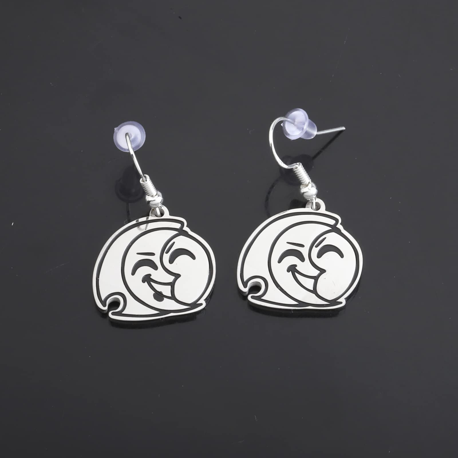 The Owl House Inspired Moony and The Collector Earring Gal Pals Gift ENA and The Owl House Gift (Moony Earrings)