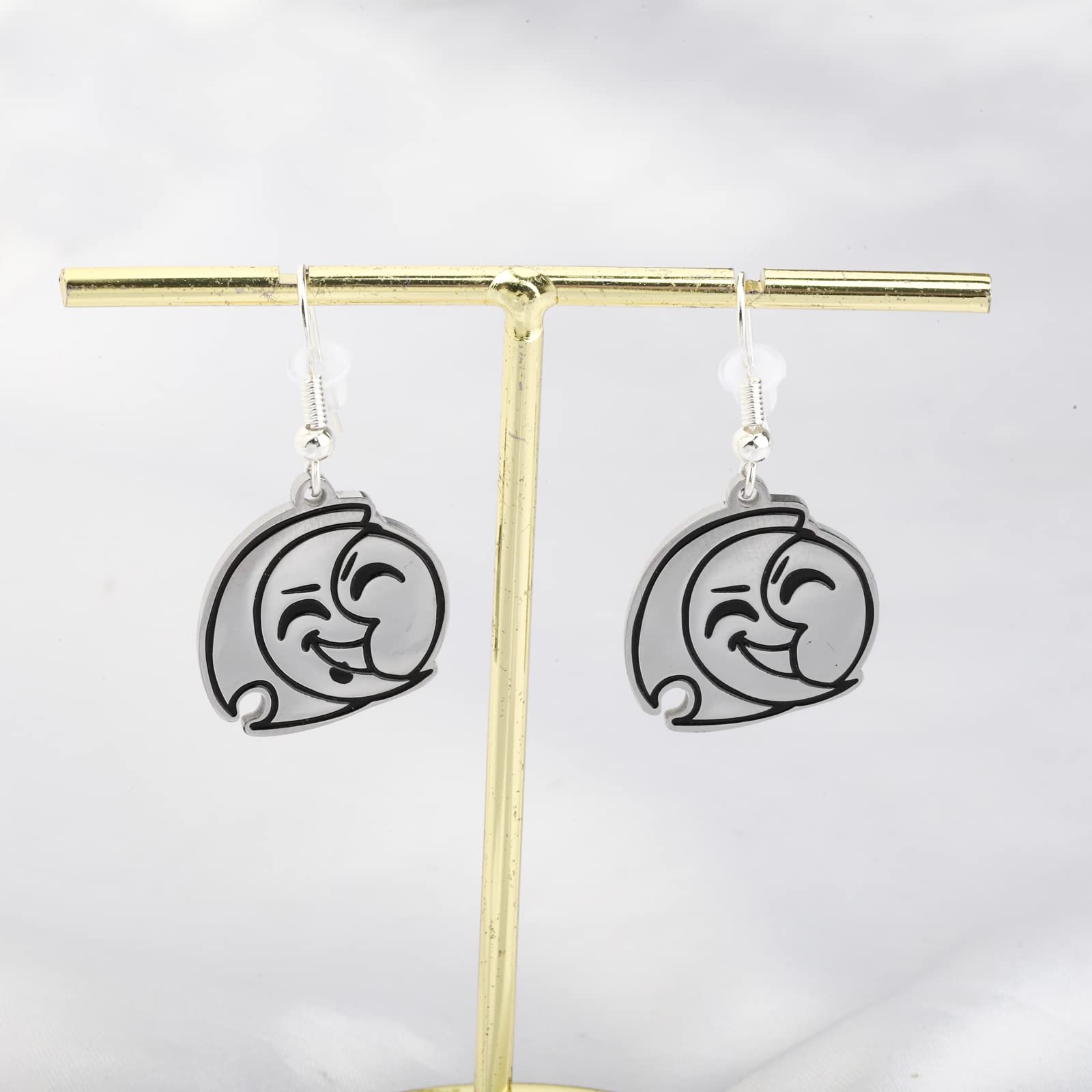 The Owl House Inspired Moony and The Collector Earring Gal Pals Gift ENA and The Owl House Gift (Moony Earrings)