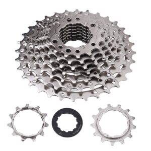 bike freewheel cassette sprocket, 9/10/11/12 speed 32/36/42/46t road bicycle replacement accessories, bicycle multiple freewheel,bike sprocket(9s 11-32t), freewheel bike cassette road 11-32t spro